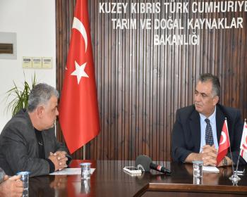 Çavuşoğlu, Küçükbaş Hayvan Üreticileri Ve Yetiştiricileri Birliği’Ni Kabul Etti