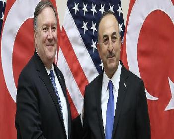 Çavuşoğlu Pompeo İle Görüştü