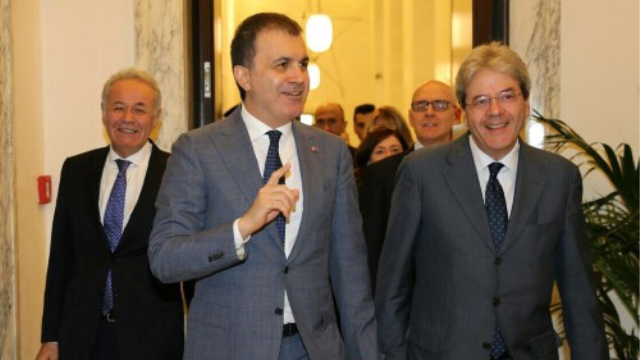 Çelik-Gentiloni Ortak Basın Toplantısı  