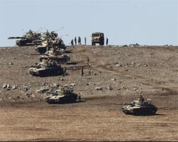 Cerablus&#39;taki Fırat Kalkanı Harekatı