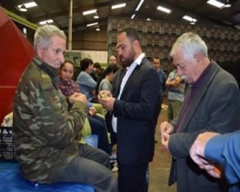 Çiftçiler Birliği’Nden Bir Heyet Cypruvex Ve Tük’Ü Ziyaret Etti