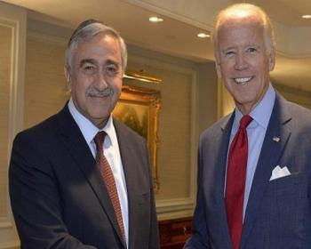 Cumhurbaşkanı Akıncı, Bıden İle Görüştü
