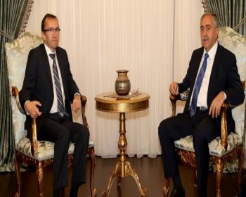 Cumhurbaşkanı Akıncı İle Bm Genel Sekreteri’Nin Kıbrıs Özel Danışmanı Eıde 1.5 Saati Aşkın Bir Görüşme Gerçekleştirdi