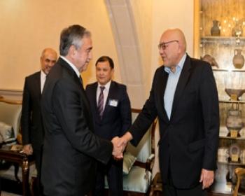Cumhurbaşkanı Akıncı, Kıbrıs Türk-Kırgız İş Formu Heyetini Kabul Etti