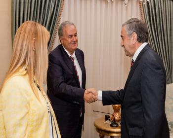 Cumhurbaşkanı Akıncı Odtü Heyetini Kabul Etti