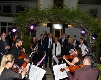 Cumhurbaşkanı Akıncı, Sanatçılara Resepsiyon Verdi