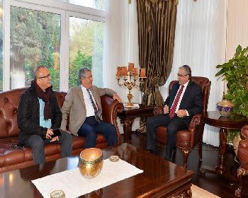 Cumhurbaşkanı Akıncı’Ya Bilgi Verdiler