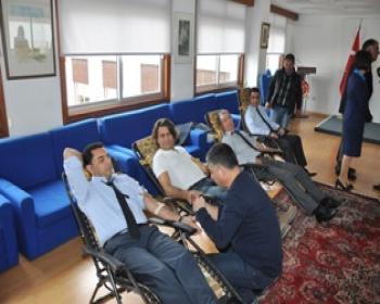 Cumhuriyet Meclisi&#39;nde Kan Bağışı Kampanyası Düzenlendi