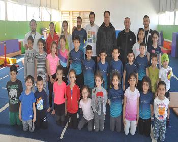 Değirmencioğlu, Cimnastikçileri Ziyaret Etti