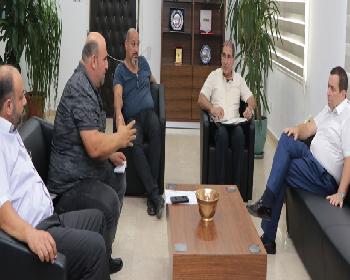 Denktaş, Dağman Başkanlığı’Ndaki Güç-Sen Heyetini Kabul Etti