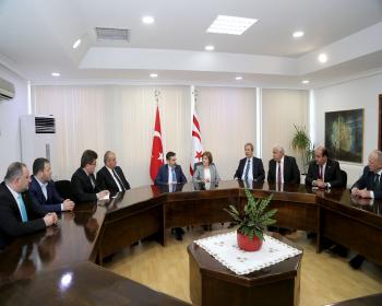 Dışişleri Bakanı Çolak, Tüm Bürokratlar Ve İş İnsanları Sosyal Dayanışma Derneği’Ni Kabul Etti