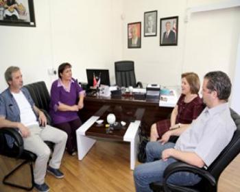 Dışişleri Eski Bakanı Çolak Tak’A Veda Ziyaretinde Bulundu