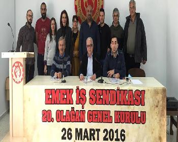 Emek-İş Başkanlığına Koral Aşam Getirildi