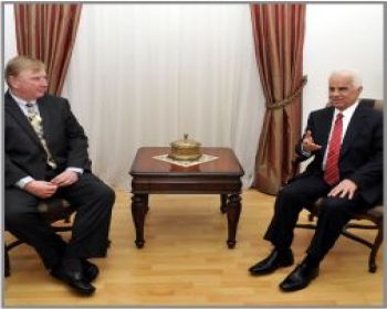 EROĞLU ABD BÜYÜKELÇİSİ URBANCİC’İ KABUL ETTİ.