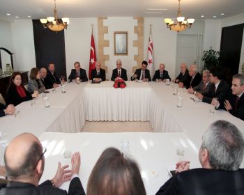 Eroğlu, Türk - Yunan Forumu heyetini kabul etti