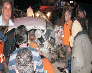 Gazimağusa da trafik kazası, 2 ölü
