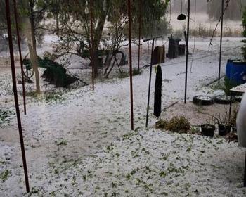 Geçitkale Bölgesi Yağmura Doydu… Serdarlı-Ulukışla’Yı Dolu Vurdu… Yer Yer 20 Cm Dolu Birikti