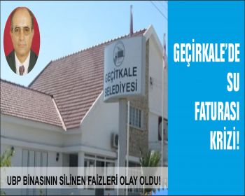 Gecitkalede su parası krizi!
