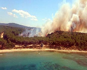 Gelibolu Ve Bodrum’Da Yangın