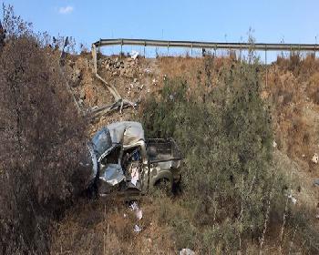 Girne-Değirmenlik Anayolunda Kaza: 1 Kişi Yaralandı