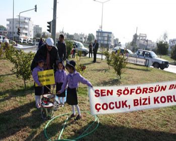 Gönyeli Fazıl Plümer Anaokulu’ndan Trafik Etkinliği
