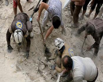 Halep&#39;te Bir Ayda 347 Sivil Kayıp