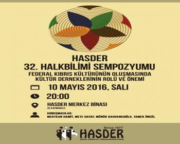 Hasder 32. Halkbilimi Sempozyumu Yarın Gerçekleştiriliyor