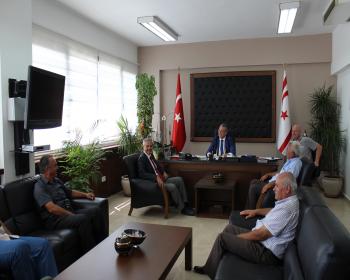 İçişleri Bakanı Evren, Tatlısu Belediye Başkanı Orçan İle Görüştü