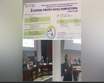 Iı. Ulusal Protez Ortez Sempozyumu Daü’De Yapılıyor
