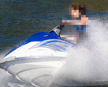 İki Jet ski çarpıştı, 1 yaralı