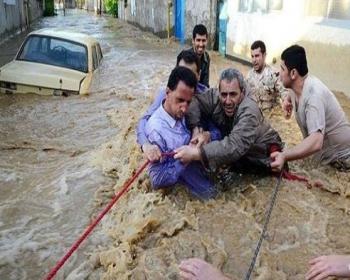 İran&#39;da Sel Felaketi  