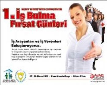KKTC de ilk kez İş bulma fırsat günleri