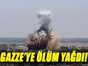 İsrail Uçakları Gazzeyi Bombaladı.!