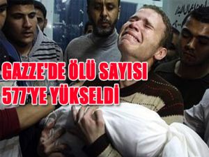 İsrial Topçuları Gazzeyi Vuruyor