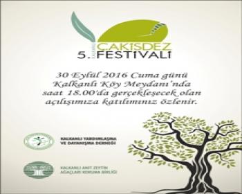 Kalkanlı’Da Çakisdez Festivali Düzenleniyor