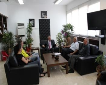 Karadeniz Kültür Derneği Ve Çamsev Heyeti İçişleri Bakanı Kutlu Evren’İ Ziyaret Etti