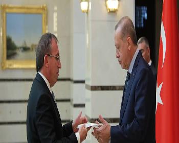 Köprülü, Erdoğan’A Güven Mektubu Sundu
