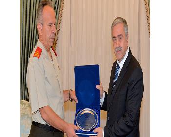 Korkuter, Cumhurbaşkanı’Na Veda Etti