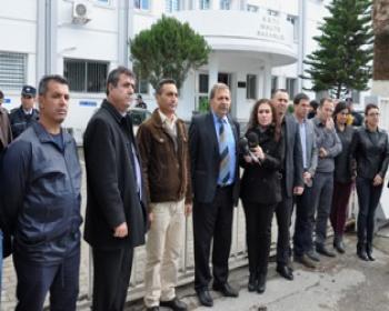 Ktams, Maliye Bakanlığı Önünde Eylem Düzenledi