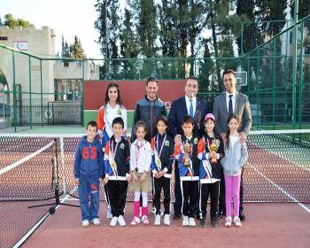 Lefkoşa Spor Akademisi Birliği Sporcuları Sivil Savunma Teşkilatı Başkanlığını Ziyaret Etti