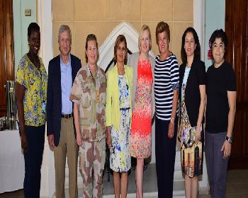 Liderlerin Eşleri Görüştü