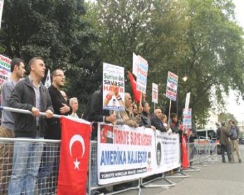 Londra daki Türkler savaşa hayır dedi