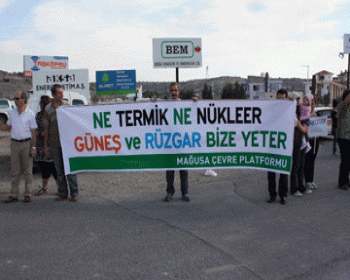 Mağusa da çevre eylemi