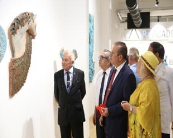 Monart Academy Resim Ve Heykel Sergisi Turizm Ve Çevre Bakanı Ataoğlu’Nun Katılımıyla Açıldı