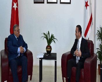 Şahali, Daü Rektörü Osam’I Kabul Etti