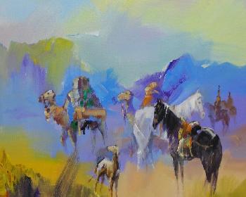 &#8221;kazakistan Sanatçıları Resim Sergisi&#8221; Pazartesi Günü Açılıyor