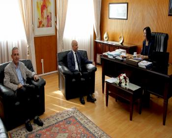 Sibel, Serbest Çalışan Hekimler Birliği Yetkililerini Kabul Etti
