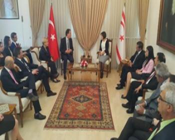Siber, Avrupa Muhafazakarlar Ve Reformcular İttifakı Heyetini Kabul Etti