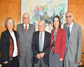 Siber, Veteran Hekimler Derneği Heyetini Kabul Etti