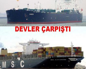 Singapur’Da Gemi Kazası